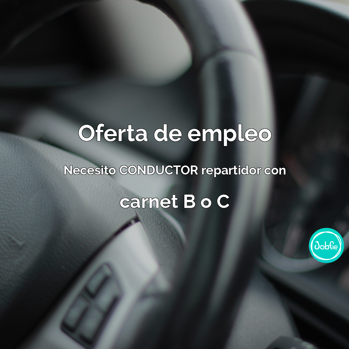 Necesito CONDUCTOR Repartidor Con Carnet B O C - Oferta De Trabajo